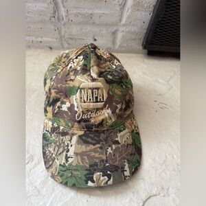 Napa Auto Parts Camo Baseball Cap - Green/Brown